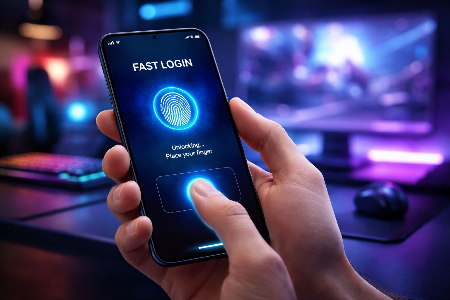Quick Login Features For Desktop And Mobile Users